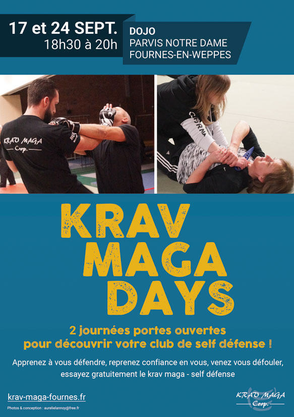 Portes ouvertes Krav Maga fournes en weppes